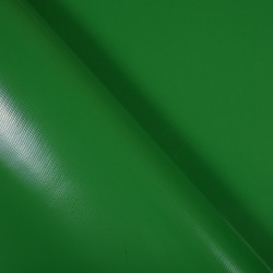 Ткань ПВХ 450 гр/м2, Зелёный (Ширина 160см), на отрез  в Видном