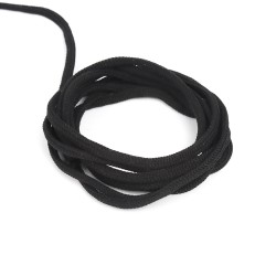 Шнур для одежды 4,5 мм, цвет Чёрный (на отрез)  в Видном