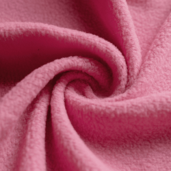 Флис Односторонний 130 гр/м2, цвет Розовый (на отрез)  в Видном
