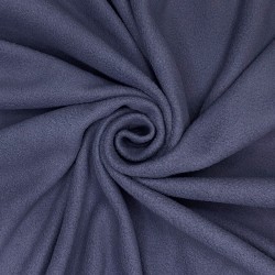 Ткань Флис Односторонний 130 гр/м2, цвет Темно-серый (на отрез)  в Видном