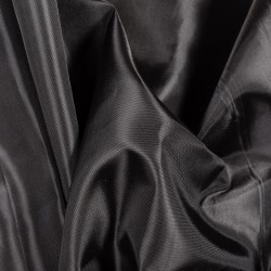 Ткань подкладочная Таффета 190Т, цвет Черный (на отрез)  в Видном