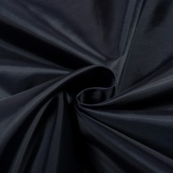 Ткань подкладочная Таффета 190Т, цвет Темно-Синий (на отрез)  в Видном