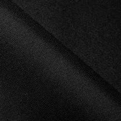 Прорезиненная ткань Оксфорд 600D ПВХ, Черный (на отрез)  в Видном