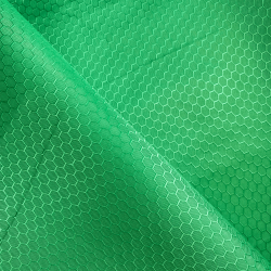 Ткань Оксфорд 300D PU Рип-Стоп СОТЫ, цвет Зелёный (на отрез)  в Видном